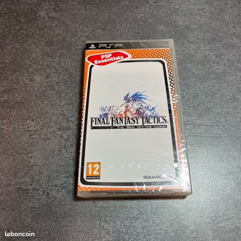 Jeu psp Final Fantasy Tactics War of the Lions - Jeux vidéo