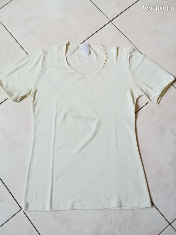 Lot 2 T-shirts Thermolactyl Fille Manches Courtes – Chaleur Douce Degré 2 – Damart