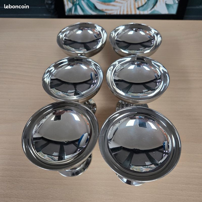 Lot de 6 coupes à glace CHARLOTTE – La Rochère