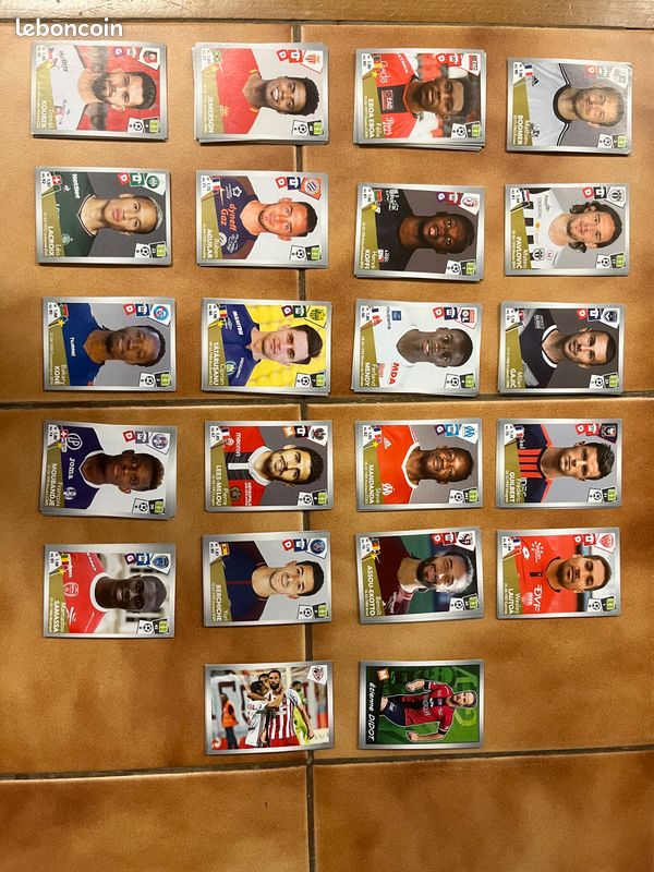 Cartes Panini "Ligue 1 2017/18" (image 1)