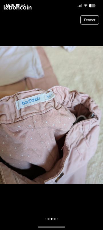 Ensemble t-shirt manche longue pantalon et legging 24m | Bout'chou (image 6)