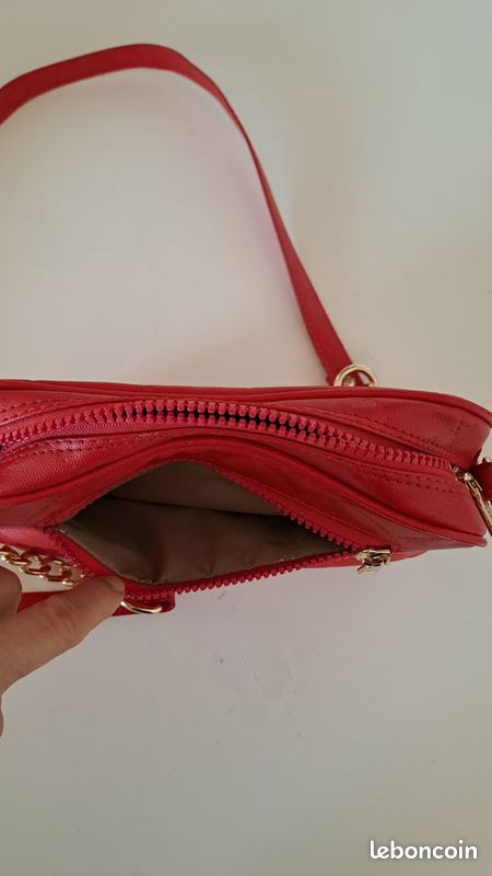 Sac à main rouge vif – état neuf - Versace 19.69 Abbigliamento (image 5)