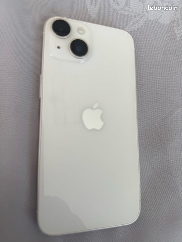 IPhone 14 blanc 128 Go excellent état (image 2)