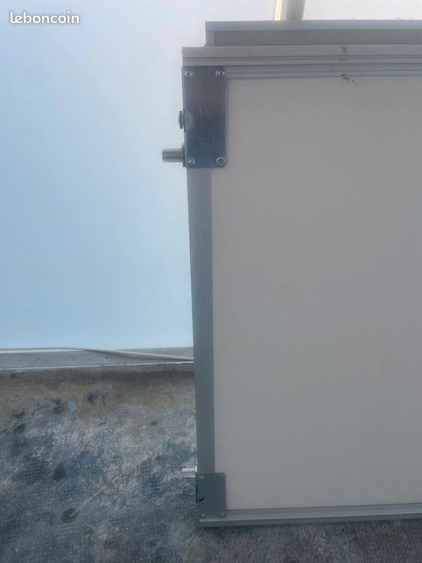 2 Porte placard coulissante avec rail et planche pour créer une armoire (image 3)