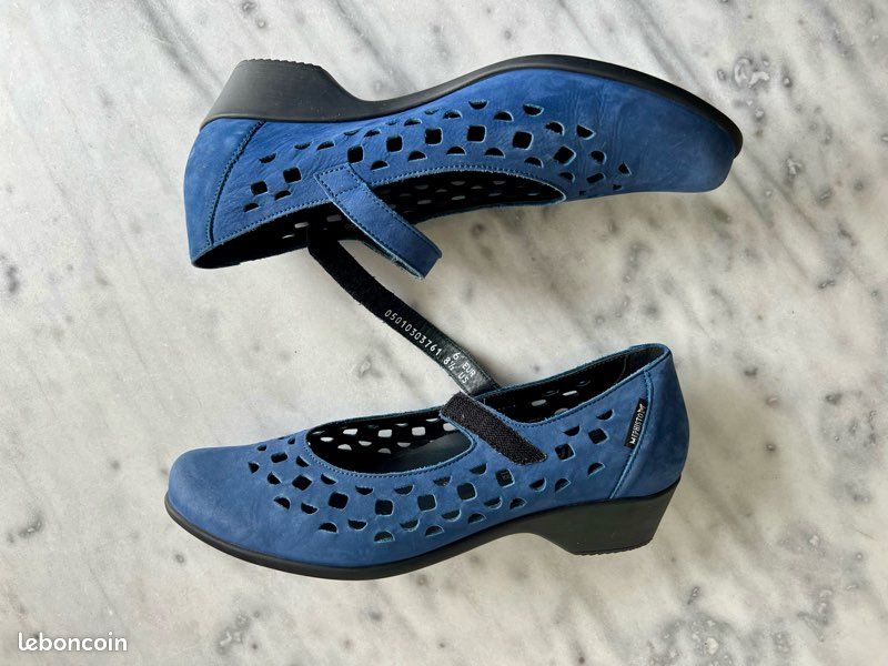 Chaussures femme Mephisto 39,5 cuir Chaussures