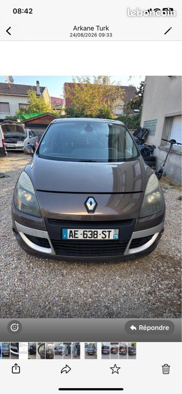 Renault scenic 3 phase 1 - 1.9 dci 130ch année 2009 (image 3)