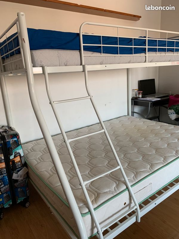 Lit superposé avec matelas (image 3)
