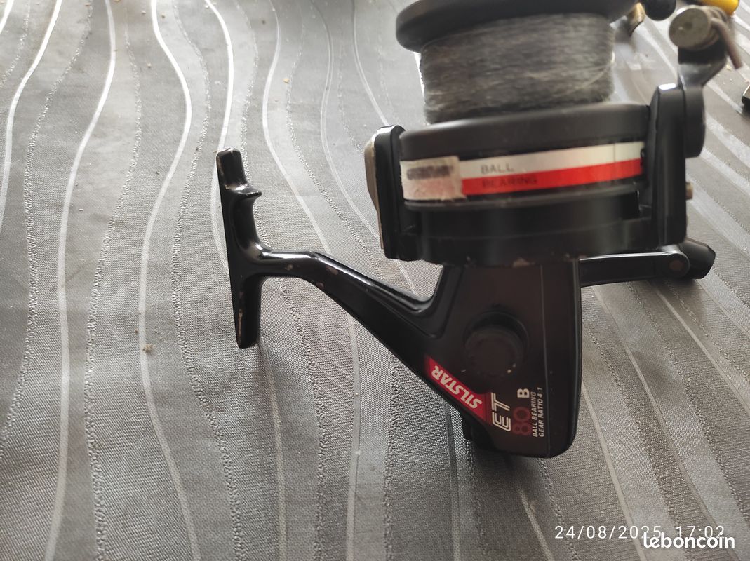 MOULINET DE PÊCHE FT4 VINTAGE SILSTAR Pro I RATIO ROULEMENT À BILLES 5:1 lanceur d'appâts EUR 29,77 - FR