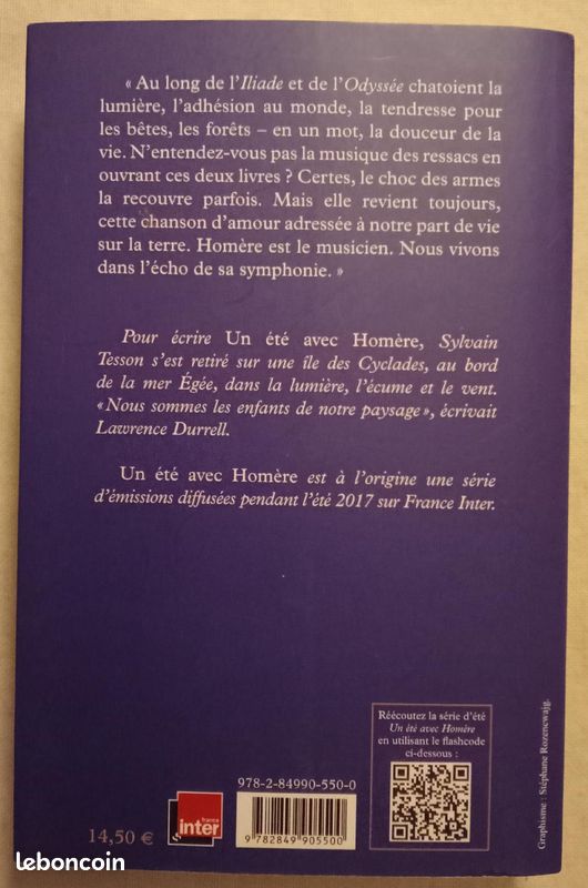 Un Été Avec Homère – Sylvain Tesson (image 3)
