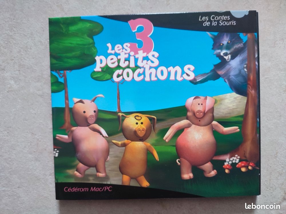 Jeu PC/MAC Boule & Bill à La Rescousse ! - Pour Enfants 5-7 Ans - Bon état, CD Et Notice Inclus