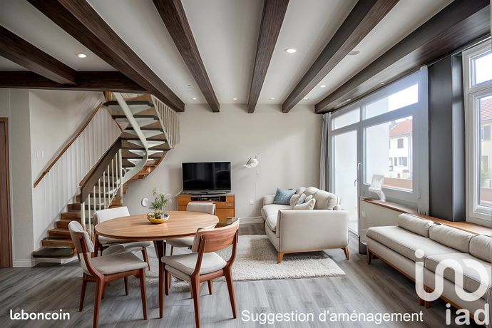 Duplex 4 pièces 89 m²