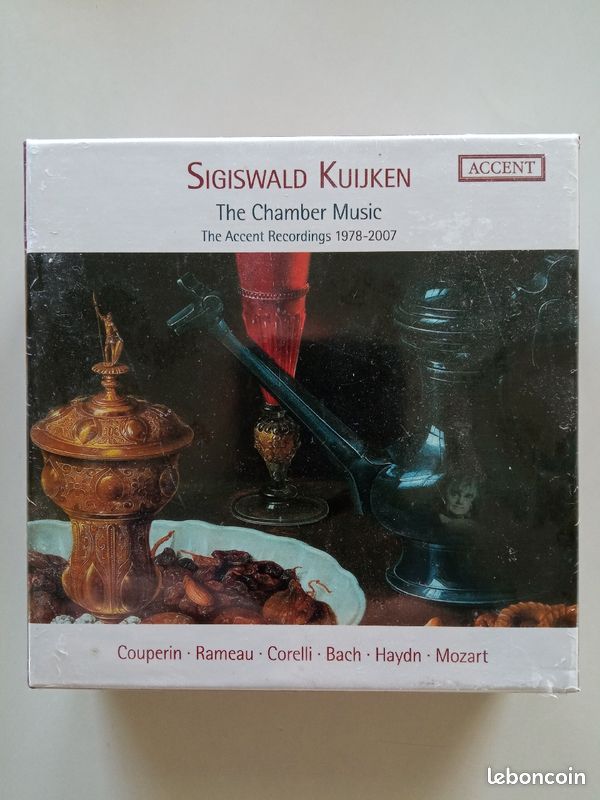 Sigiswald Kuijken (coffret 20CD) - CD - Musique