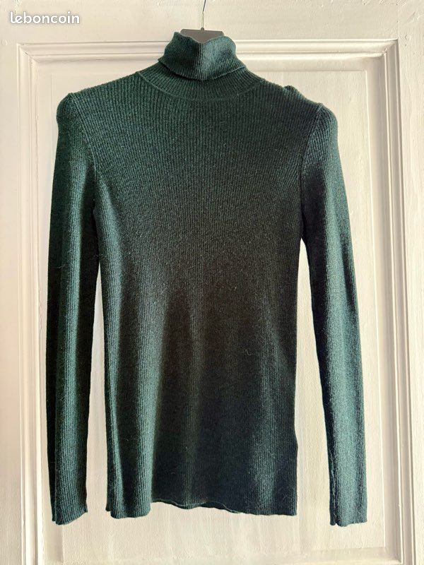 Pull - très bon état vert Uniqlo | La Redoute