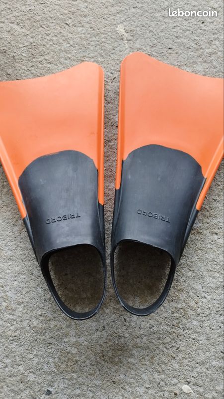 Paire de palmes pour bodyboard, pointure 40-41 (image 2)