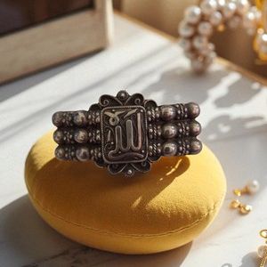 Broche Ethnique Berbère En Argent Massif - Pièce Unique D'occasion