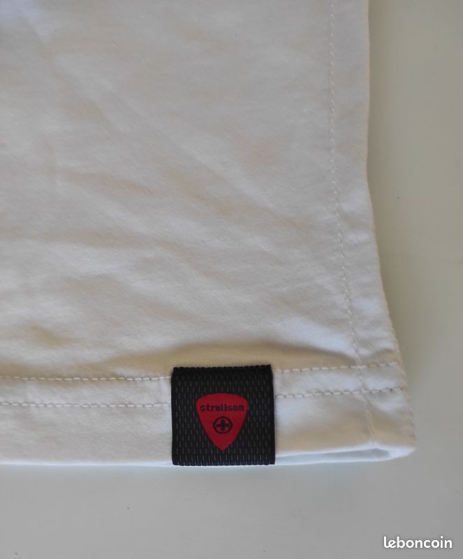 T-shirt Homme STRELLSON Limited Edition MEL RAMOS - Blanc - Taille XL - Neuf Avec étiquettes - Thème Rock