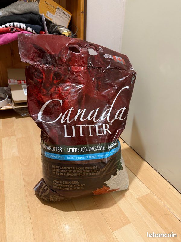 Canada Litter - Litière Agglomérante pour Chats - 12Kg (image 1)