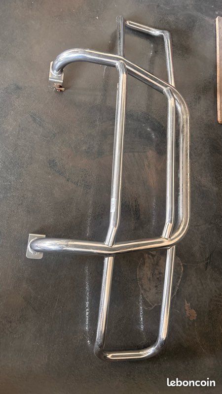 Pare-buffle inox Nissan Patrol GR Y60 (image 1)