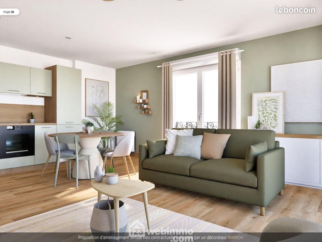 Appartement 3 pièces 62 m² · à Poitiers · 62 m² · 225 000 €