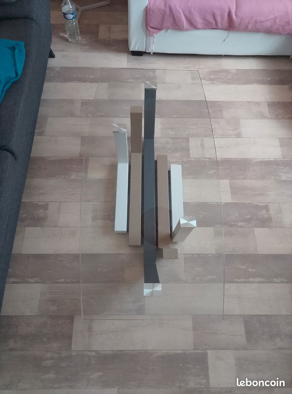 Table basse en verre (image 2)