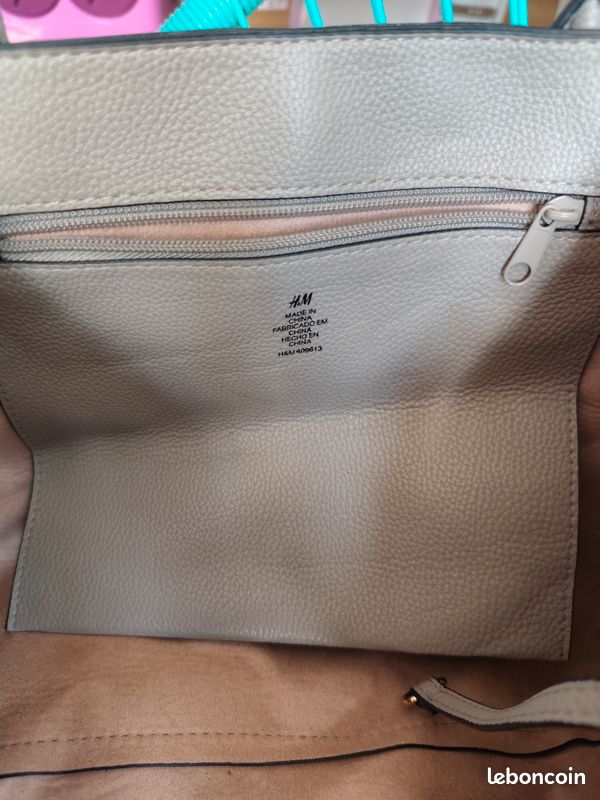 Sac à main Femme gris clair H&M Accessoires Bagagerie
