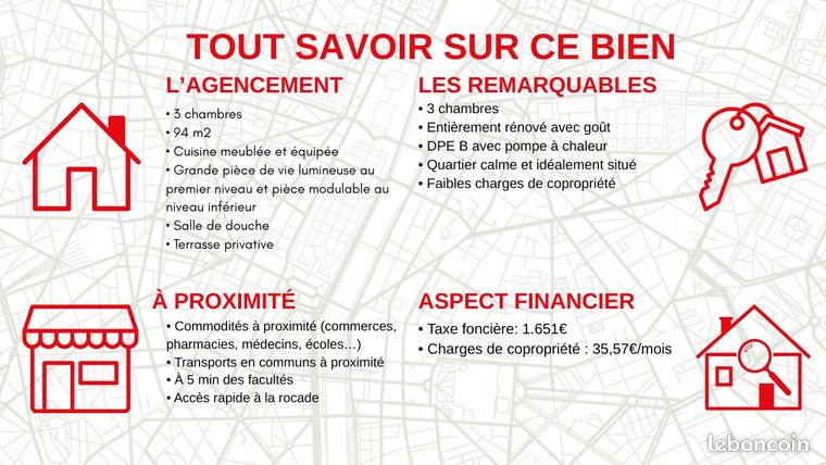 Maison de ville 4 pièces 93 m² — 3