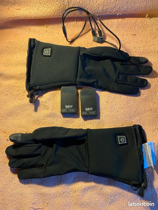 Gants chauffants tactiles Powerbanks M