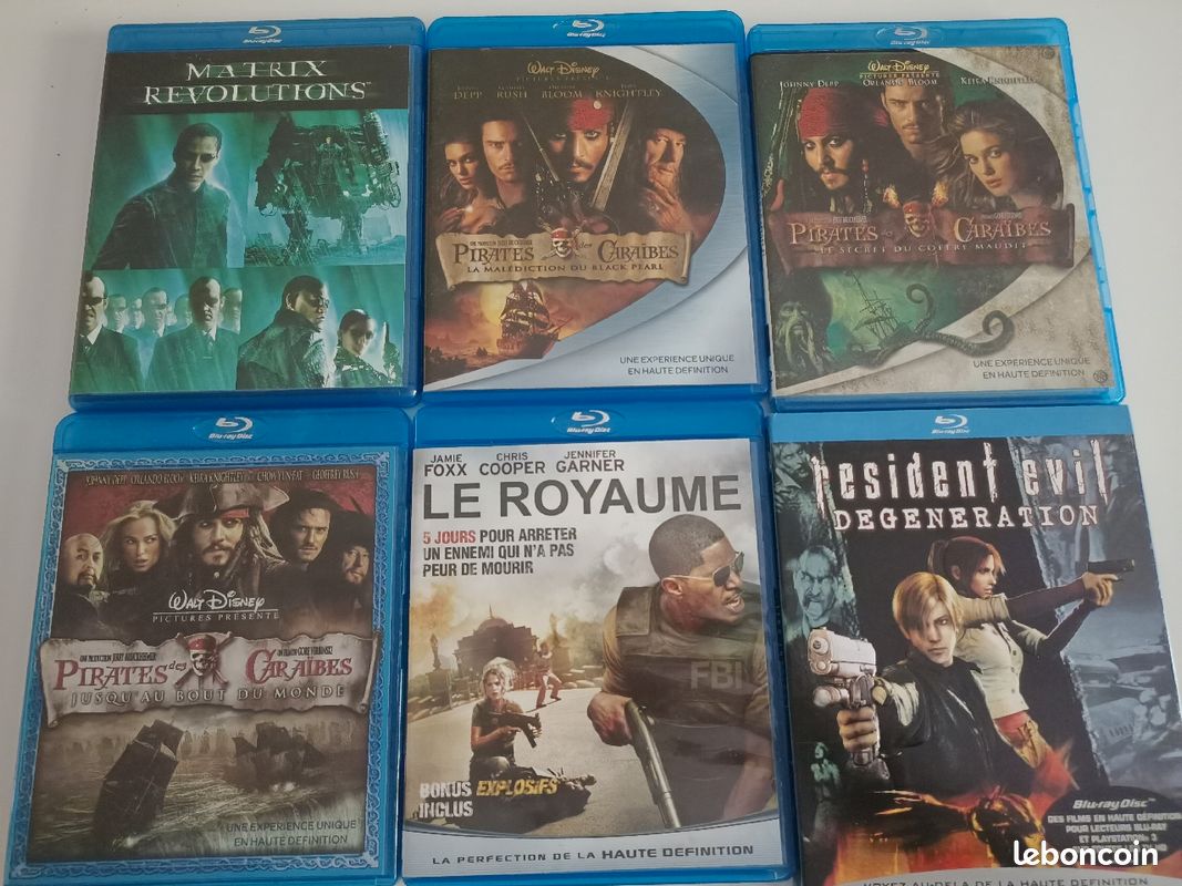 Lot de DVD blu-ray - 4 euros l'unité (image 4)