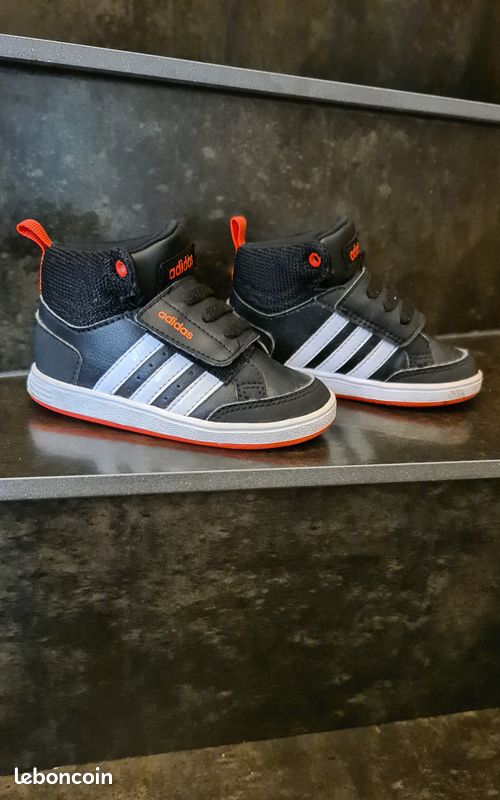 Adidas - Baskets montantes Hoops Mid 2.0 (Taille 21) (image 1)