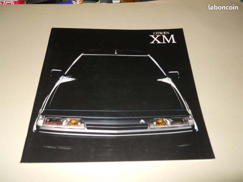 CITROEN XM 2x grandes brochures catalogues éditions 1989 et 1990 (image 1)