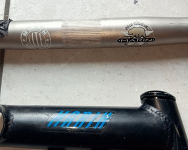 Kit potence + Cintre Marin Lite pour VTT vintage 1'1/8
