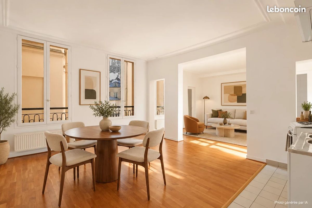 Appartement 2 pièces 57 m² · à Paris · 57 m² · 649 000 €