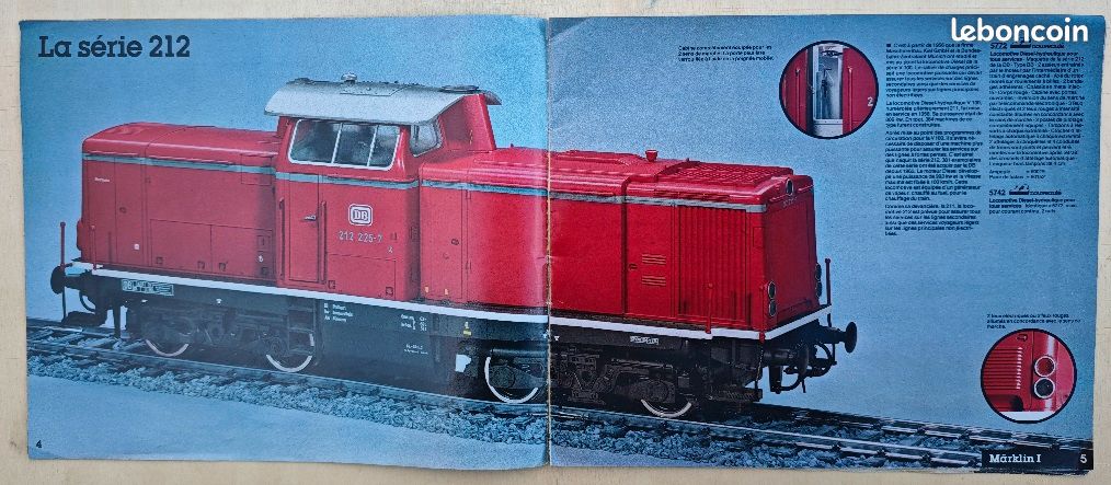 Catalogue de trains Märklin Maerklin 1981 (image 2)