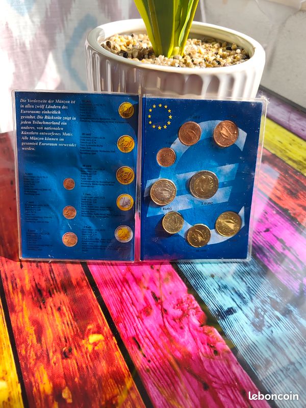 Série des 8 pieces en euro d'Irlande (image 2)