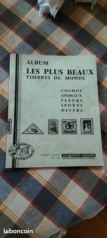 Album collecteur de timbres (image 1)