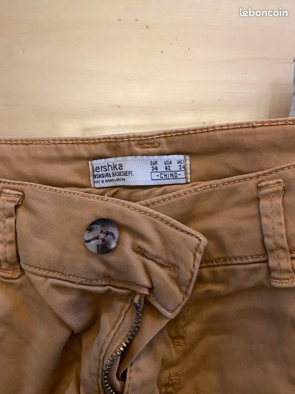 Lot 5 pantalons chino (image 5)