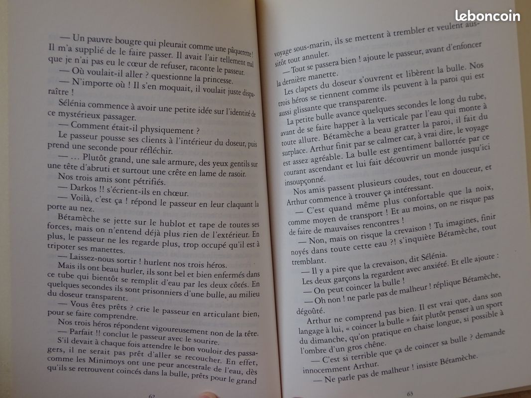 3 livres “Arthur et les Minimoys”, Luc Besson (image 8)