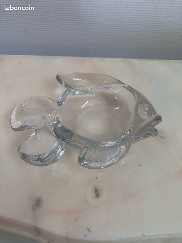 Bibelot poisson en verre (image 1)