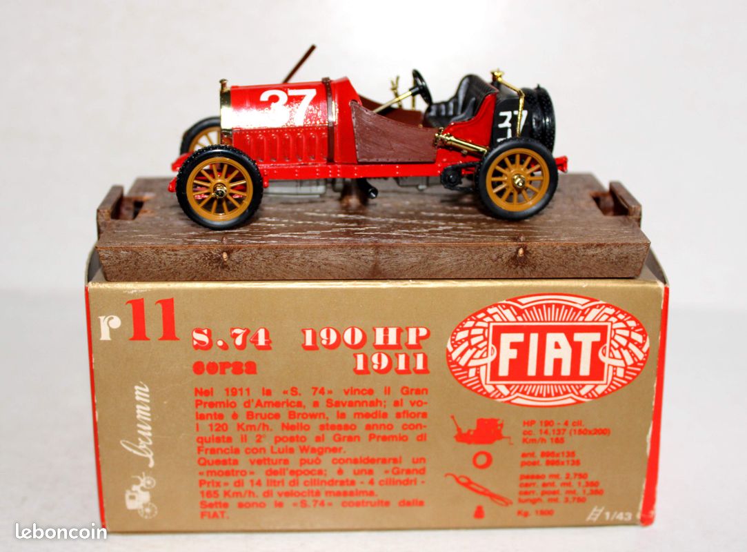 BRUMM R126B-UPD Scale 1/43 FERRARI F1 375 INDIANAPOLIS N 12 ROOKIE TEST 1952 A.A BRUMM R126B-UPD Scale 1/43 FERRARI F1 375 INDIANAPOLIS N 12 ROOKIE TEST 1952 A.A