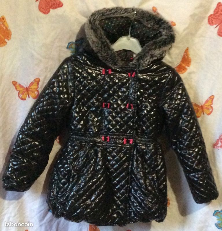 Manteau Doudoune noire ORCHESTRA fille 5 ans (image 1)