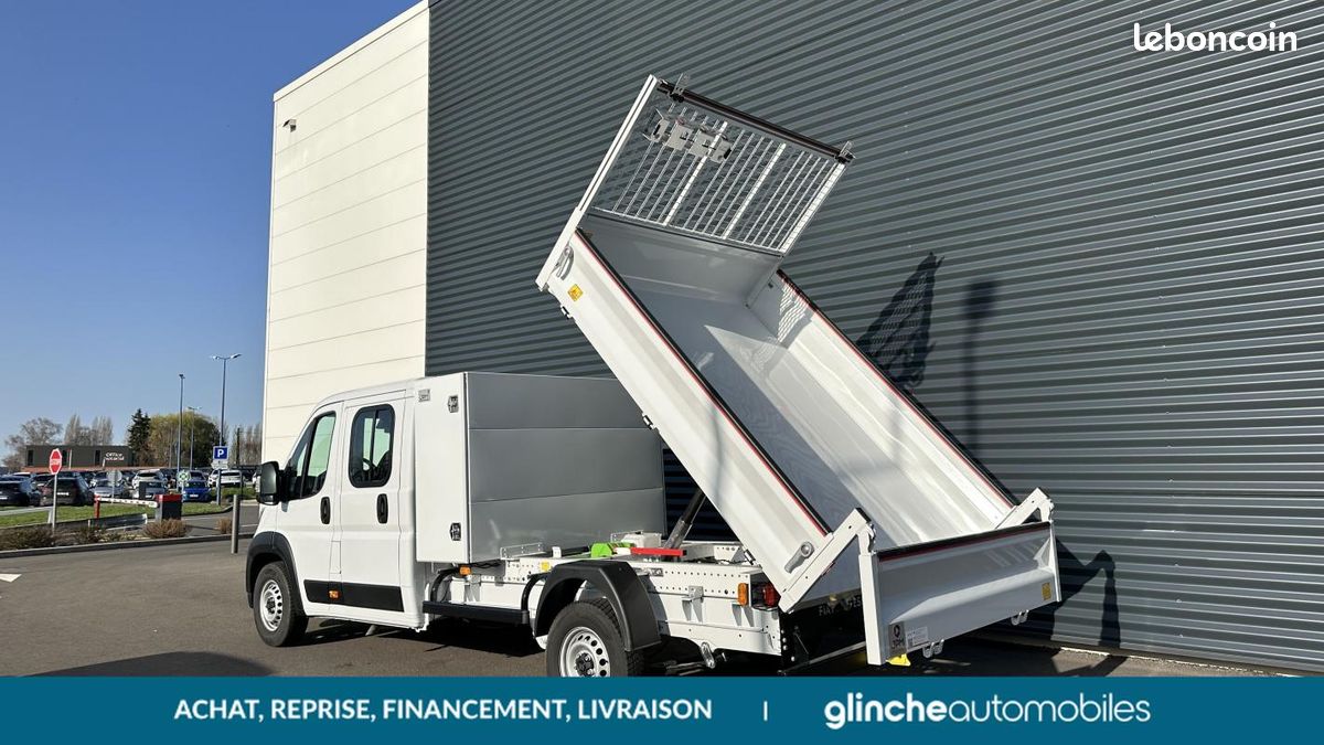 Fiat Ducato CA L4 3.5t Maxi 2.2 180ch Heavy Duty Benne Aluminium + Coffre JPM (image 15)