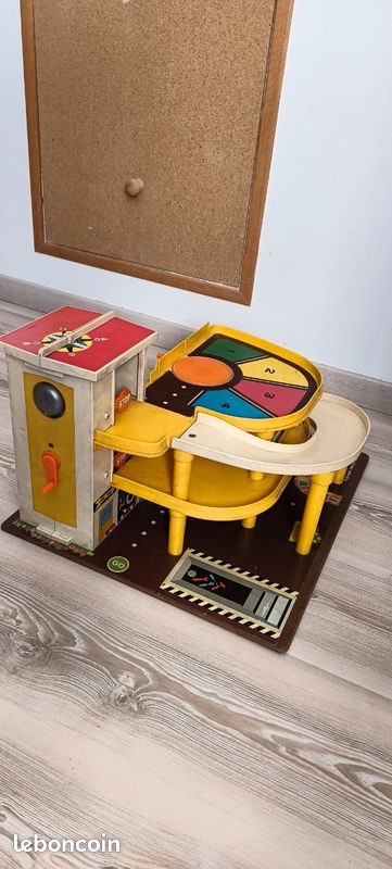 Garage Fisher-Price Parking Ramp Service Center 930 Vintage (image 2)