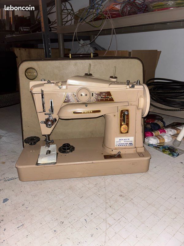 Singer 401G avec malette (image 1)
