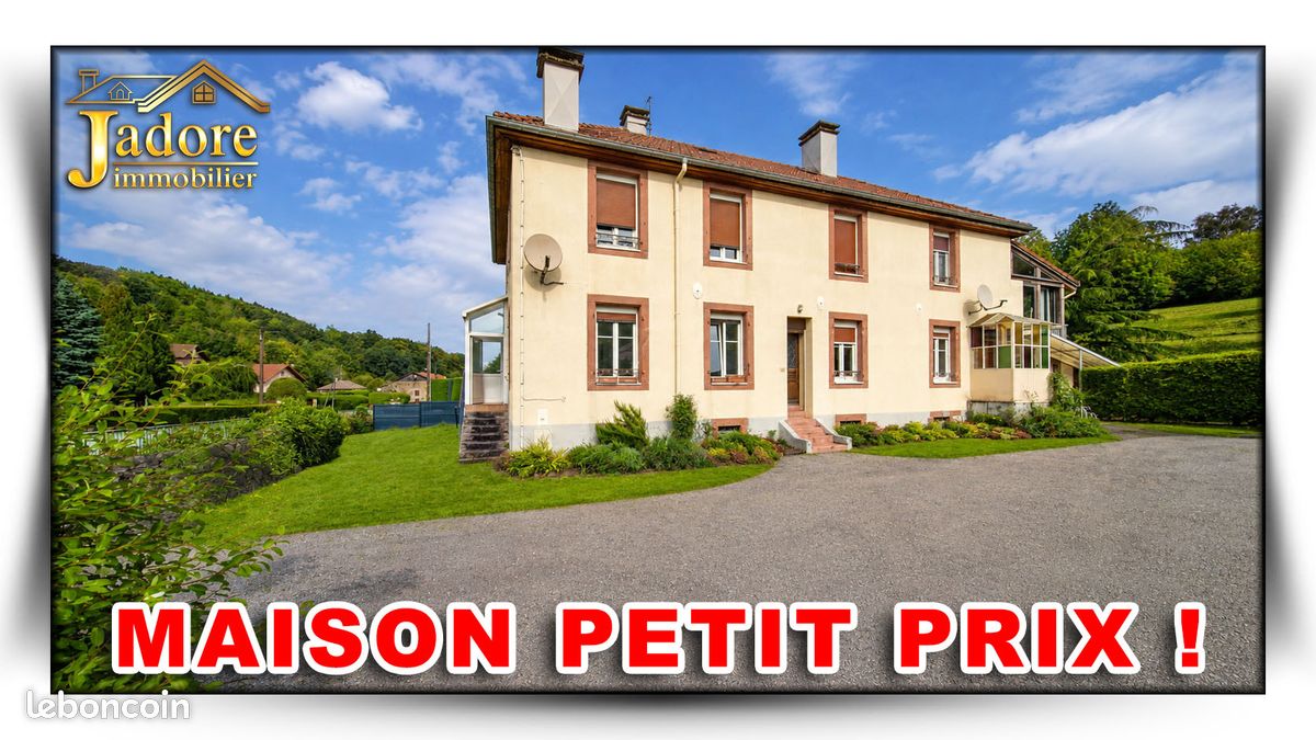 Maison 6 pièces 110 m² · à La Croix-aux-Mines · 110 m² · 129 000 €