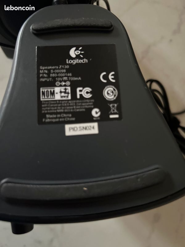 Paire d’enceintes Logitech Z130 (image 3)