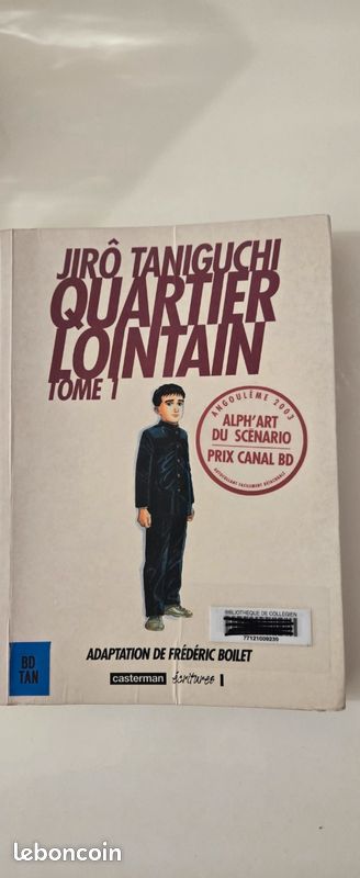 Mangas - Quartier lointain- Jiro Taniguchi- Tome 1 (image 4)