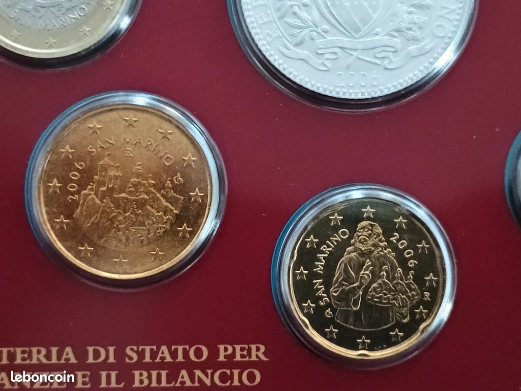Coffret BU San Marino 2006 - Collection