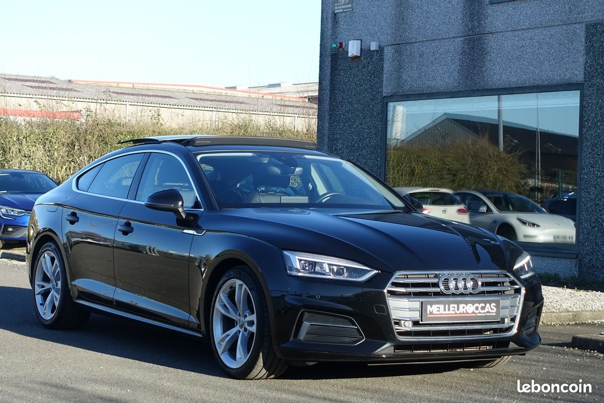 A5 Sportback 35 Tfsi 150ch S-Tronic Cuir sport chauffant/Toit ouvrant/Gps Europe/Hayon électrique/1*Main/Garantie 12 mois (image 3)