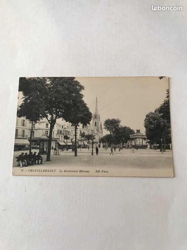 20 Cartes postale de la VIENNE (image 8)
