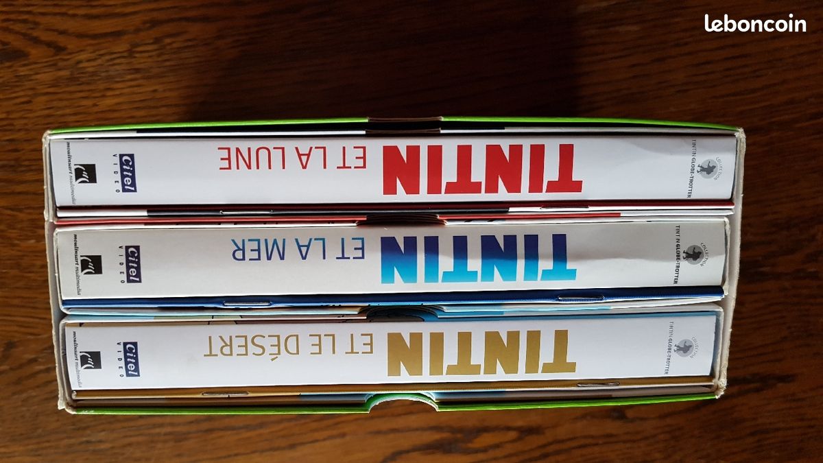 Coffret de collection Tintin 3 thèmes 9 DVD +3 Livrets (image 3)